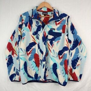 Patagonia Synchilla Women's Snap-T Feather Dance Fleece Pullover Sweater Large